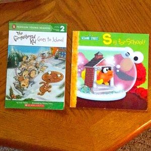 Set of 2 SCHOOL books